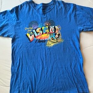 Disney Blue Short Sleeve Tee